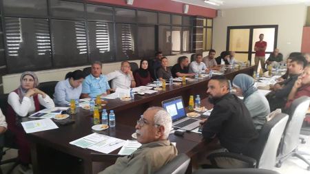 اللقاء التوجيهي لفريق الخبراء الياباني لتحسين خدمية المياه لمدينة جنين 