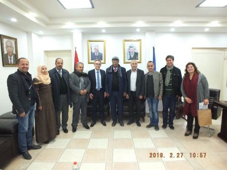 جنين تستقبل وفد فرنسي من مقاطعة سين سان دونيه 