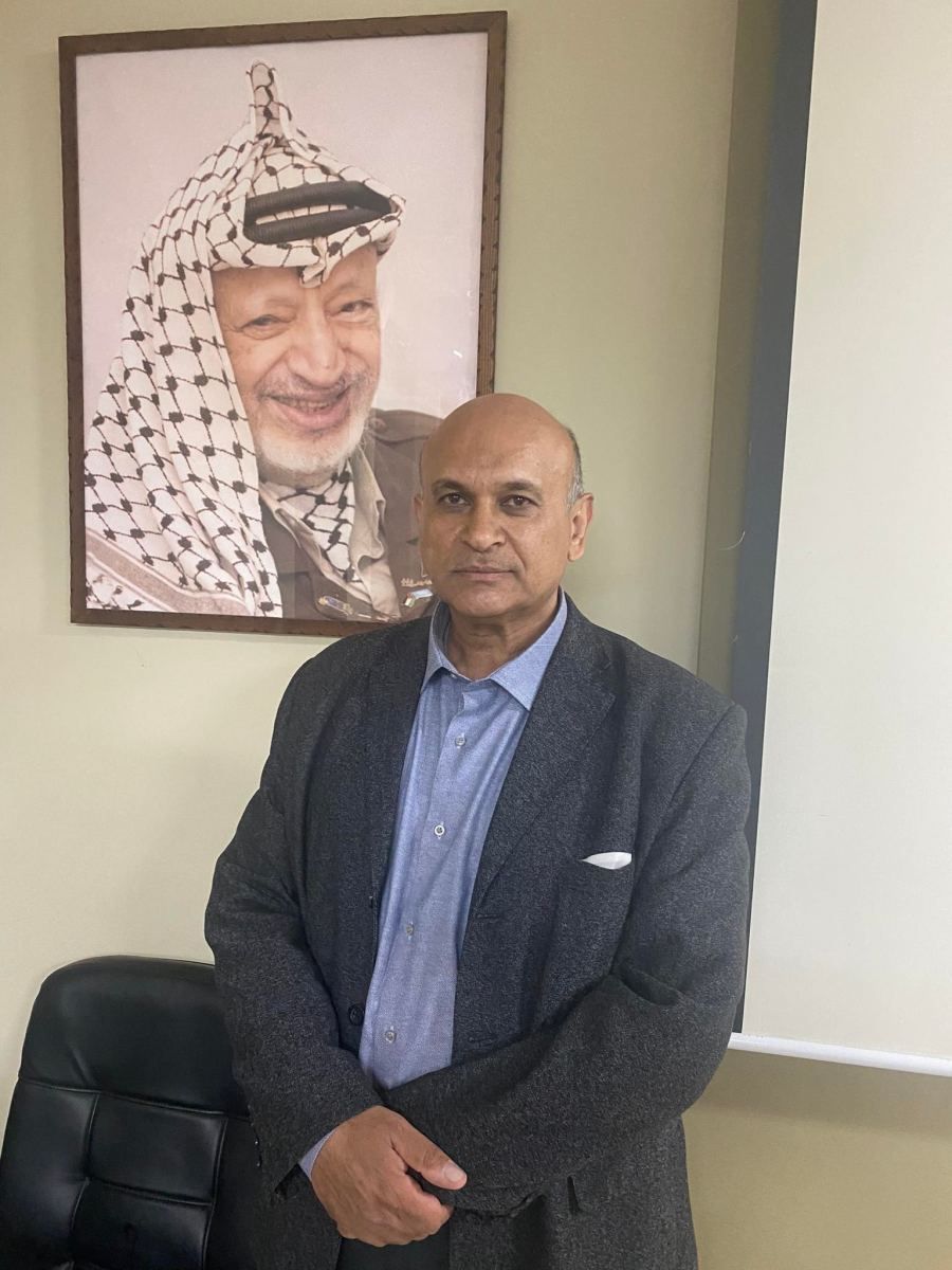 رئيس بلدية جنين نضال عبيدي 2022/3/26