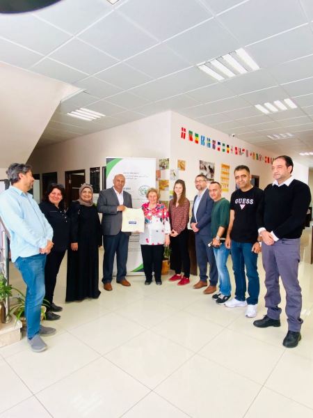 بلدية جنين تستقبل وفد من مقاطعة سنت سان دونيه الفرنسية 