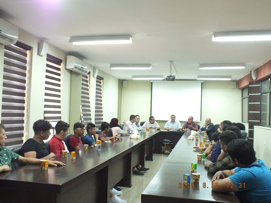  وفد من الحركة العالمية للدفاع عن الأطفال يزور بلدية جنين 